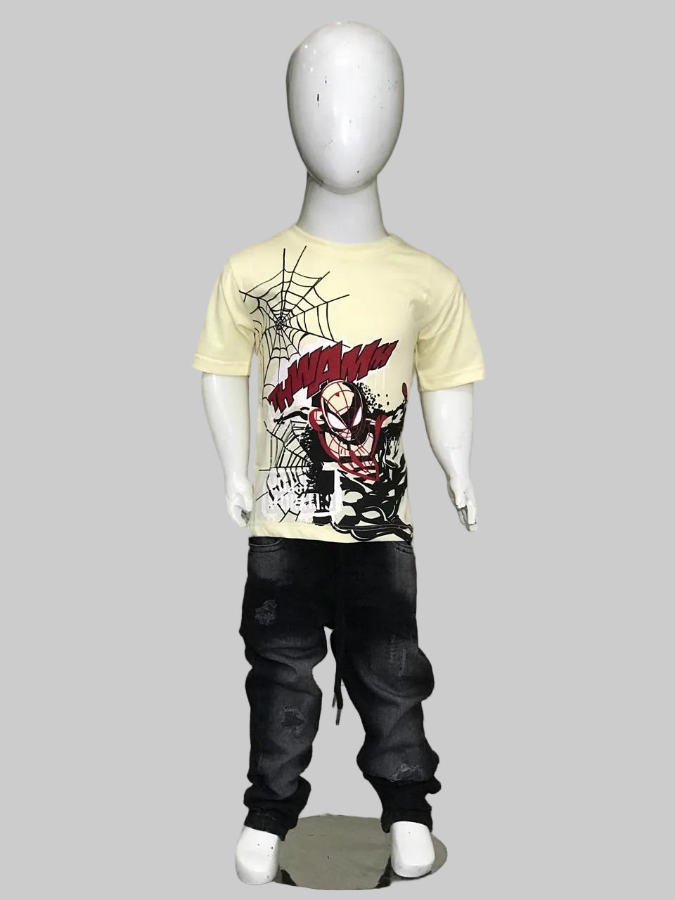 Kids  Graphic T-Shirt-Spider web