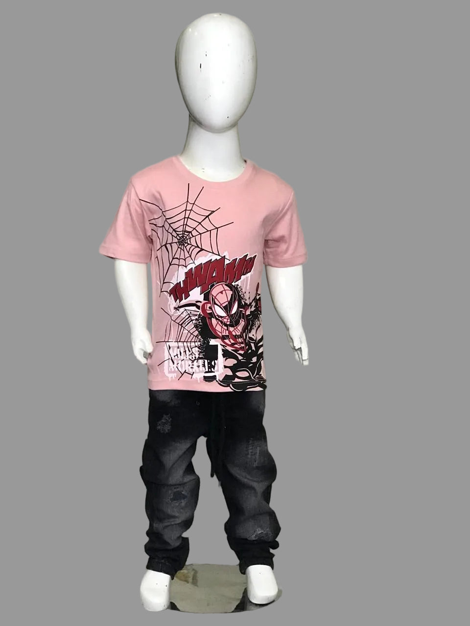 Kids  Graphic T-Shirt-Spider web