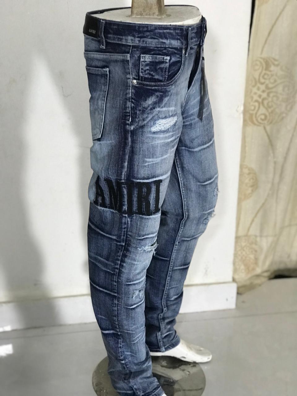 Men’s Premium Distressed Slim Fit Jeans
