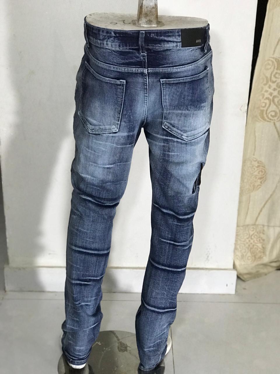 Men’s Premium Distressed Slim Fit Jeans
