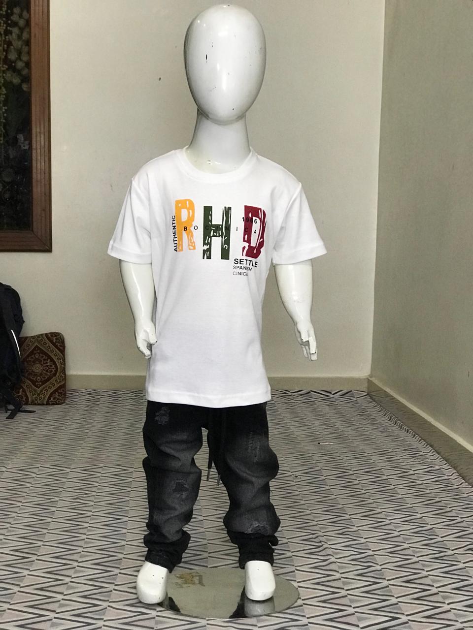 Boys Graphic Printed T-Shirt | Kids Casual Wear (4–10 Years)