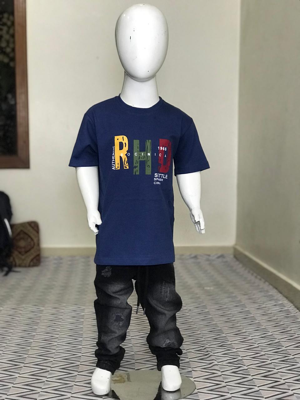 Boys Graphic Printed T-Shirt | Kids Casual Wear (4–10 Years)
